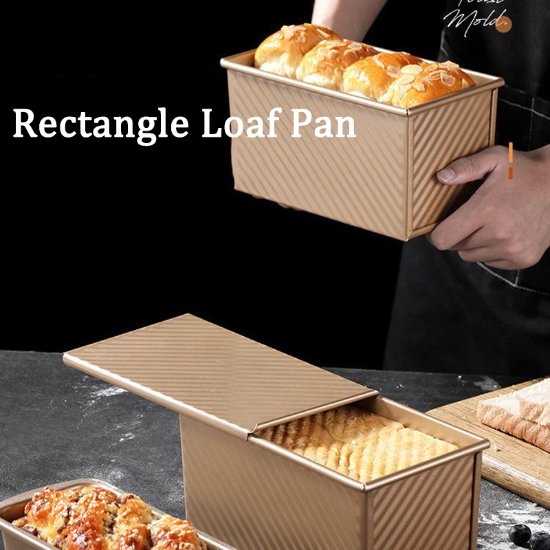 Tray Mold Rectangle - Rechteckige Brotbackform, Backform für Toast, Pullman-Box,