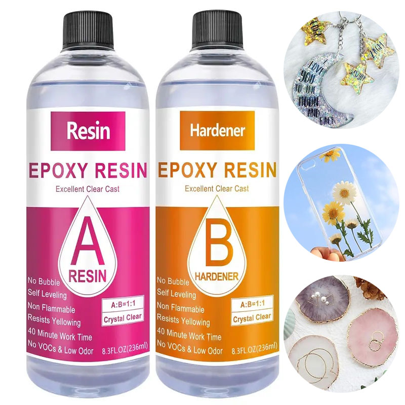 Resin Art Ratio - Kristall klares Epoxidharz-Kit Gießen und Beschichten