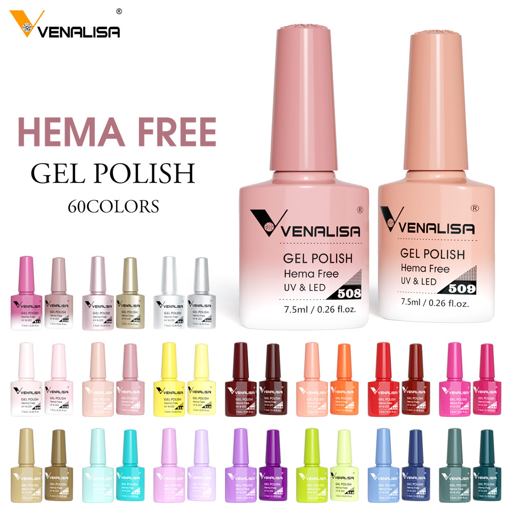 Uv Lamp Nail Resin - VENALISA VIP5 Luxus-Gel-Nagellack, 7,5 ml, HEMA-freie