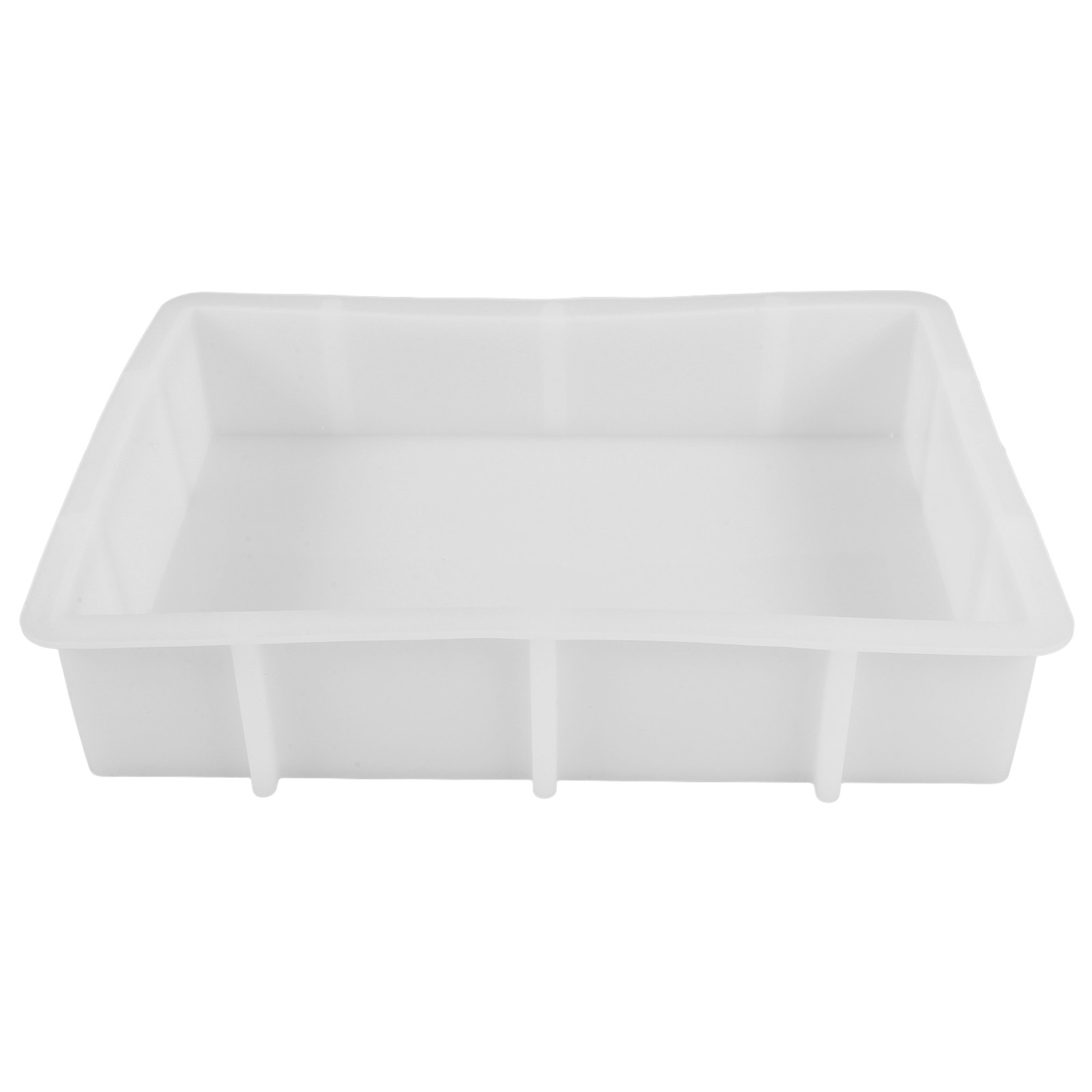 Tray Mold Rectangle - Tiefe Rechteckige Silikonform Große Harzform Tablett