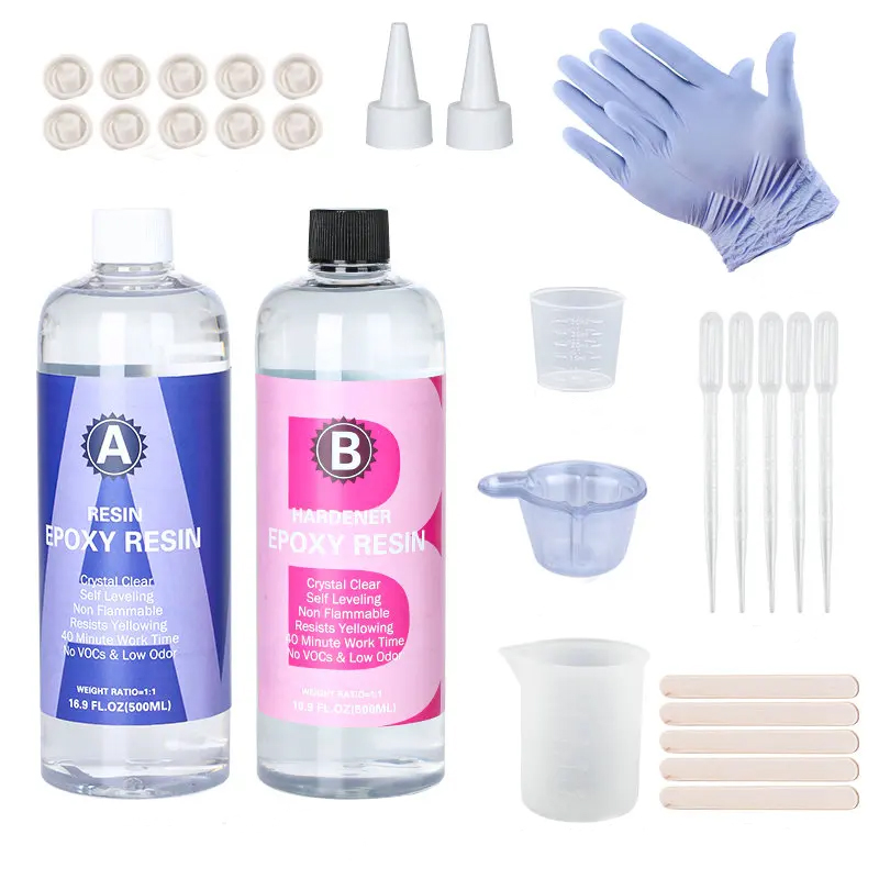 Resin Art Ratio - Easy Mix 1:1 Hochglanzharz und hartes