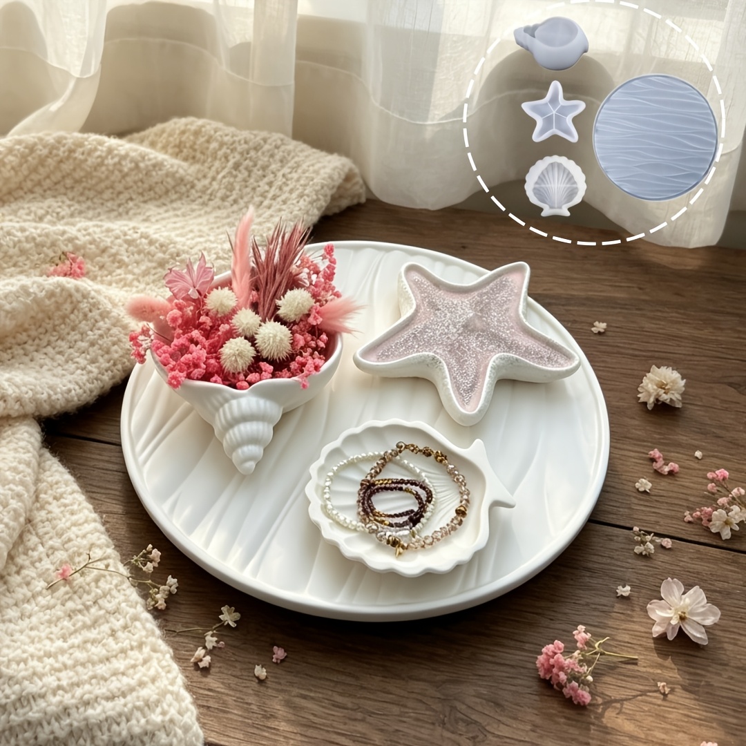 DIY-Harzform, 4-teiliges Silik – Resin Art Ocean Bewertung und Preis