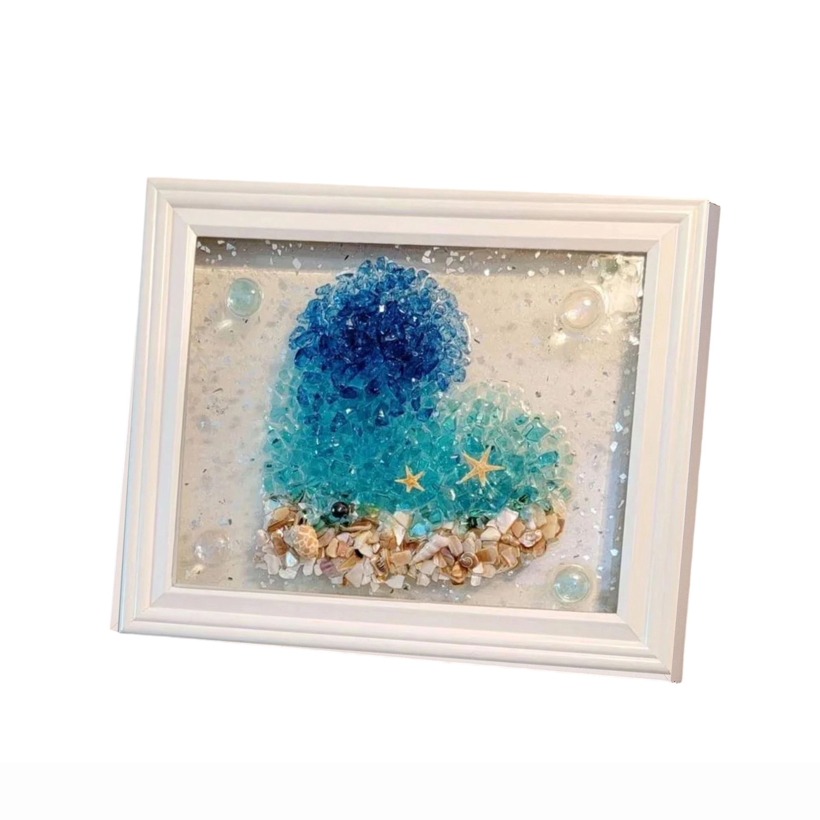 Seeglas-Kunst-Sets Seeglas-Kun – Resin Art Beach Theme Bewertung und Preis
