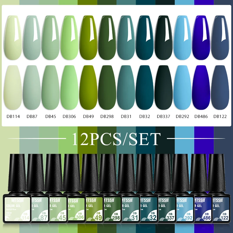 MTSSII 12 Teile/satz Nude Haut – Uv Lamp Nail Resin Bewertung und Preis
