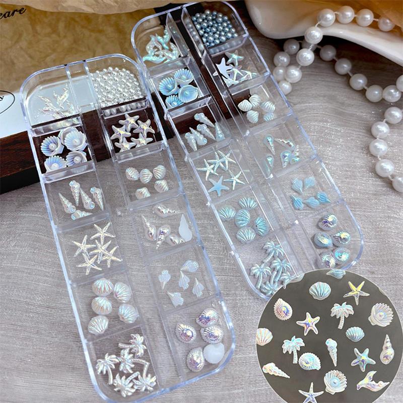 12 Gitter 3D-Mix Ozean-Stil Na – Resin Art Beach Theme Bewertung und Preis