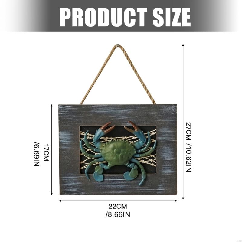 Krabben-Wanddekorationen aus H – Resin Art Beach Theme Bewertung und Preis