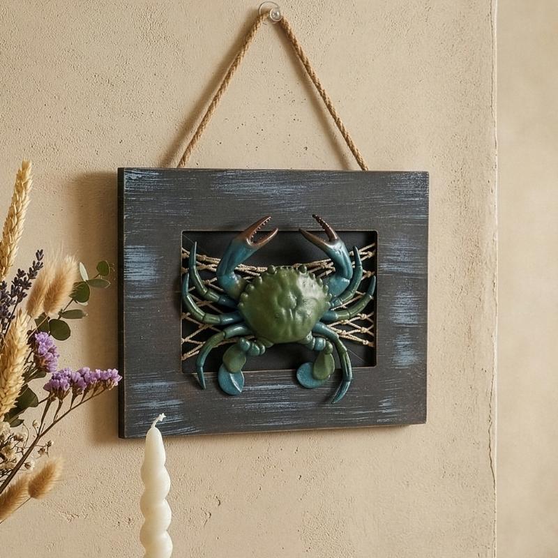 Krabben-Wanddekorationen aus H – Resin Art Beach Theme Bewertung und Preis