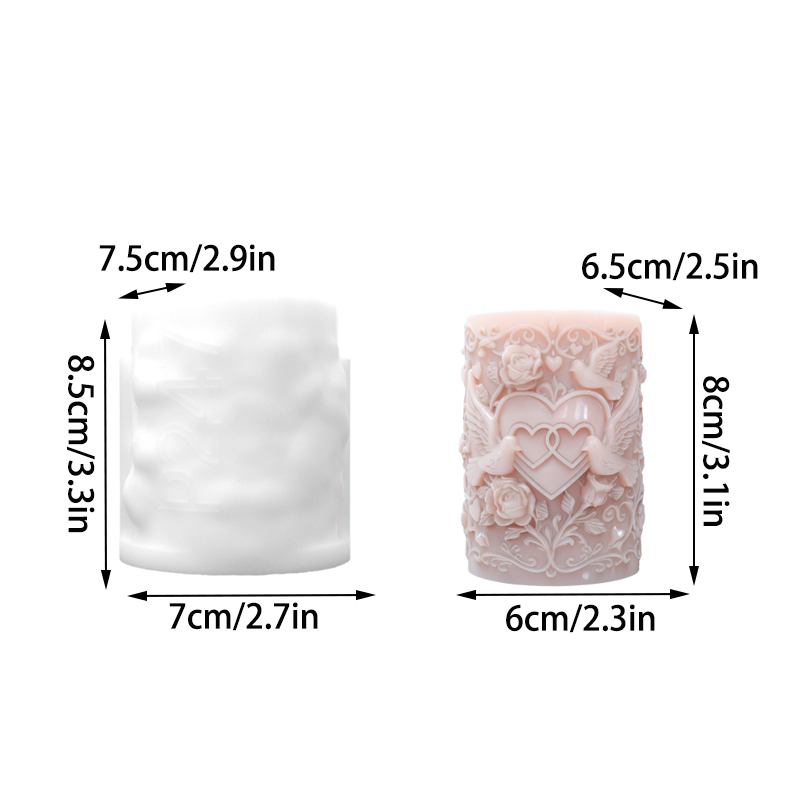 Doppeltes Herz verbunden weiße – Resin Art And Design Bewertung und Preis