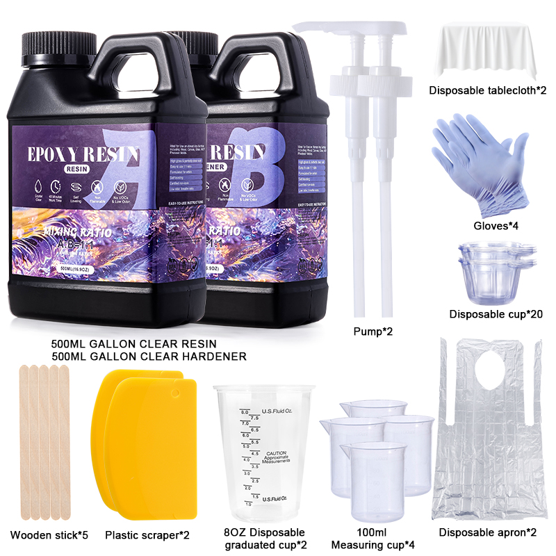 Epoxidharz-Set, 1:1-Verhältnis – Resin Art Ratio Bewertung und Preis