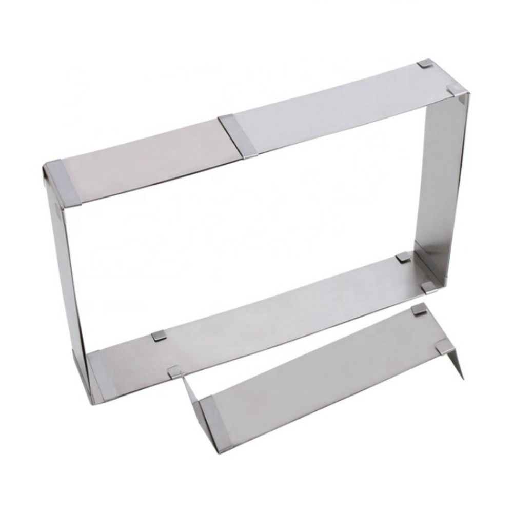 Verstellbarer Mousse-Kuchenrin – Tray Mold Rectangle Bewertung und Preis