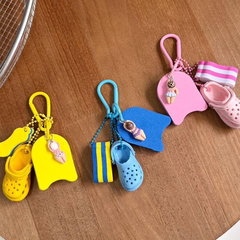 NEUE Niedliche Schlüsselanhäng – Resin Art Beach Theme Bewertung und Preis
