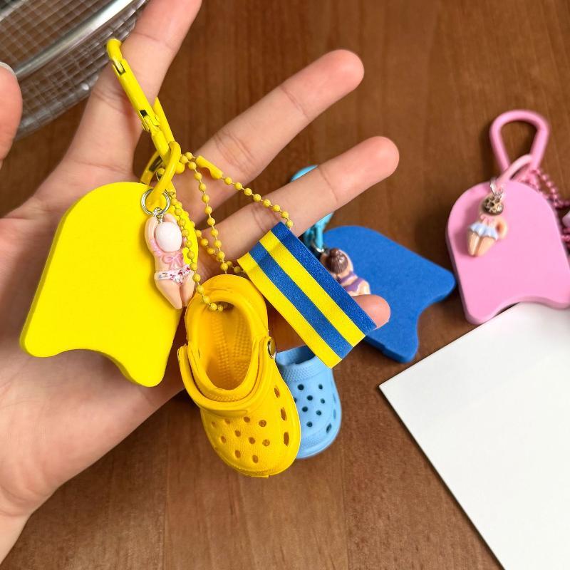 NEUE Niedliche Schlüsselanhäng – Resin Art Beach Theme Bewertung und Preis