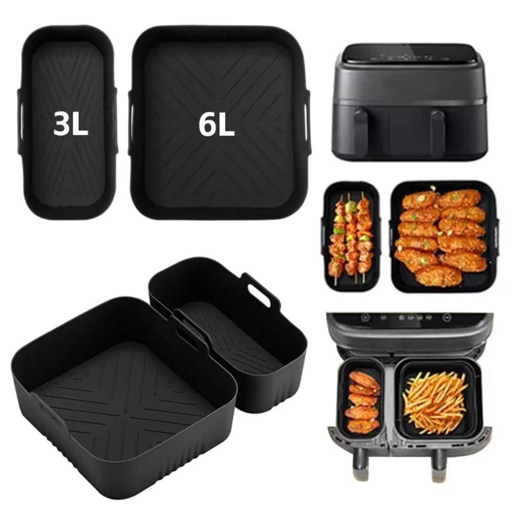6L/3L Heißluftfritteuse-Einlag – Tray Mold Rectangle Bewertung und Preis