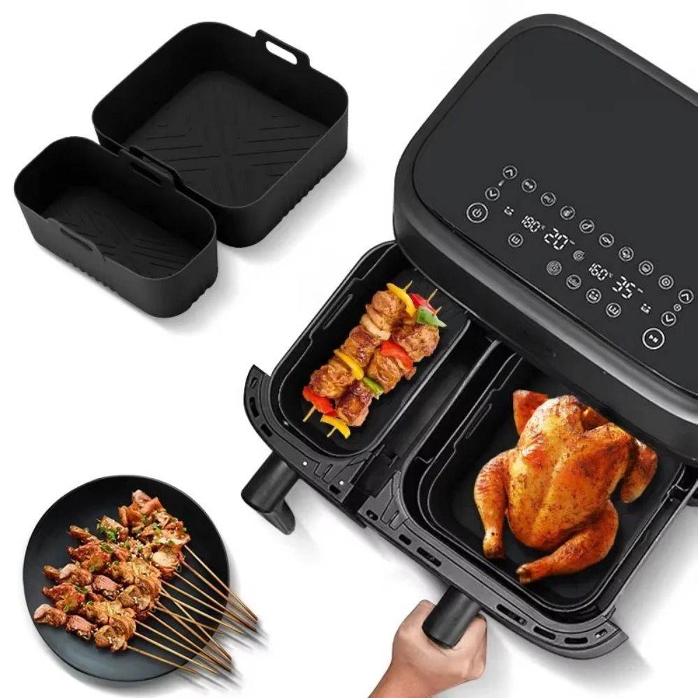 6L/3L Heißluftfritteuse-Einlag – Tray Mold Rectangle Bewertung und Preis