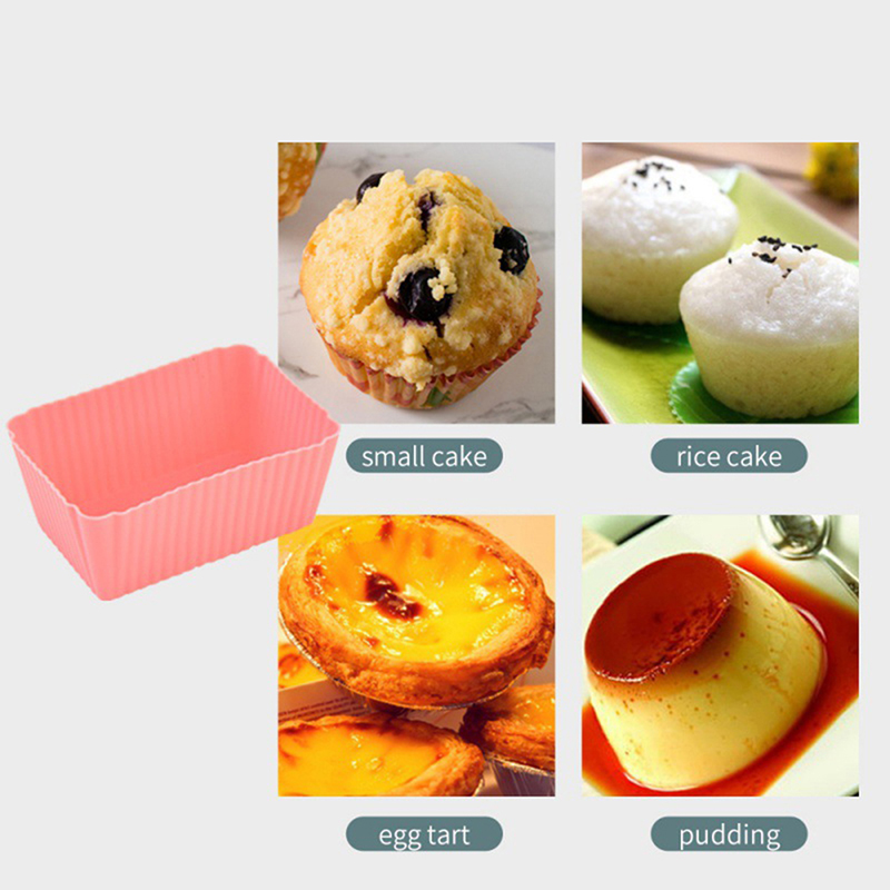 6 Stück Kuchen form Silikon Re – Tray Mold Rectangle Bewertung und Preis