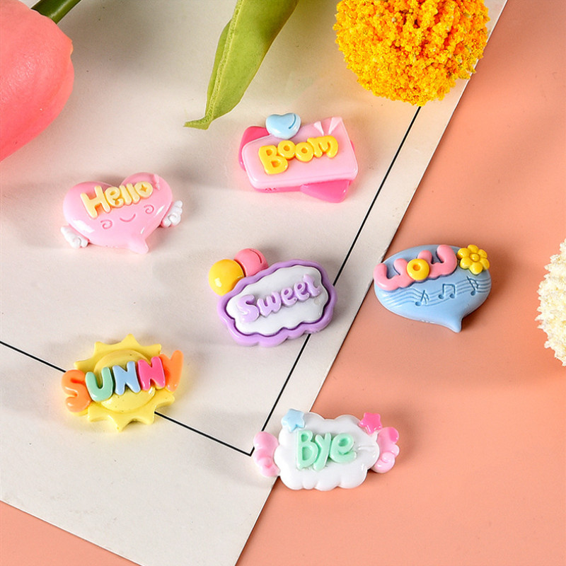 10/20/30 Stück Niedliche Buchs – Resin Art Letter Keychain Bewertung und Preis