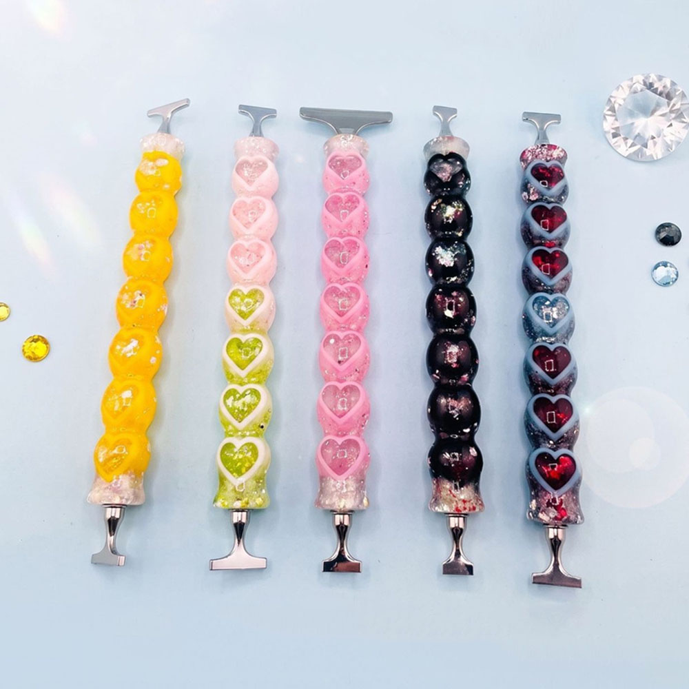 Neuer Herzförmiger Diamant-Mal – Resin Art And Design Bewertung und Preis