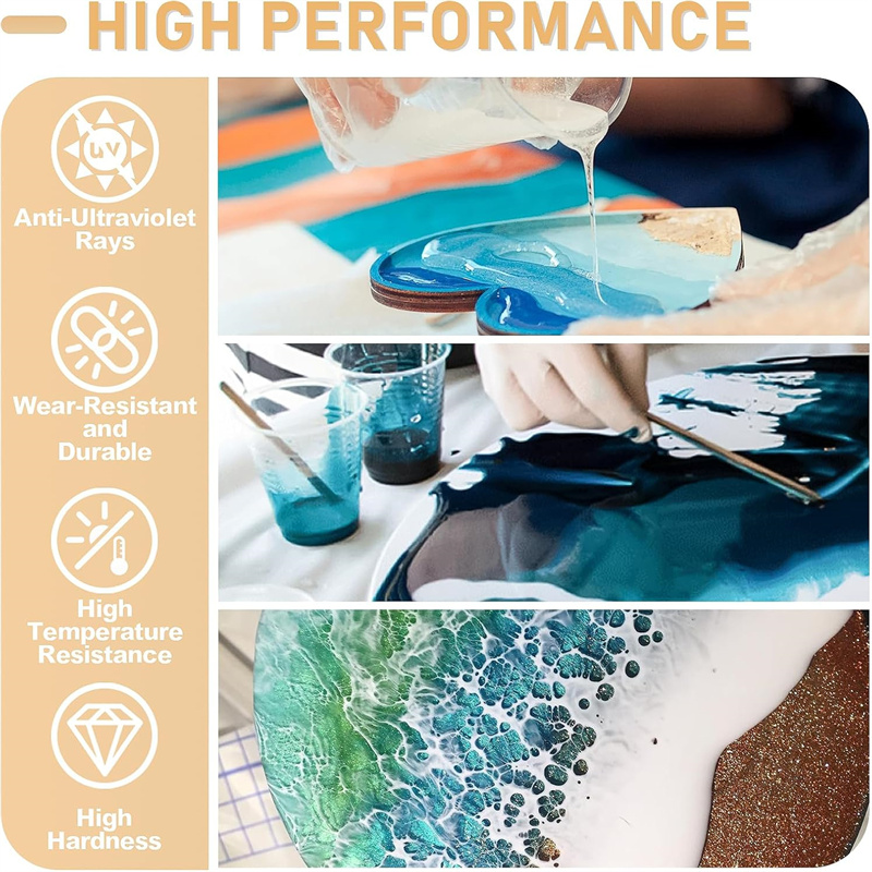 Kristallklares Epoxidharz AB-K – Resin Art Ratio Bewertung und Preis