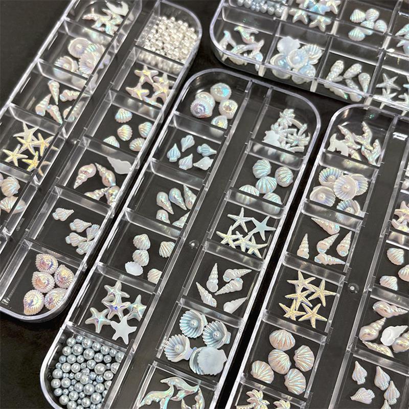 12 Gitter 3D-Mix Ozean-Stil Na – Resin Art Beach Theme Bewertung und Preis