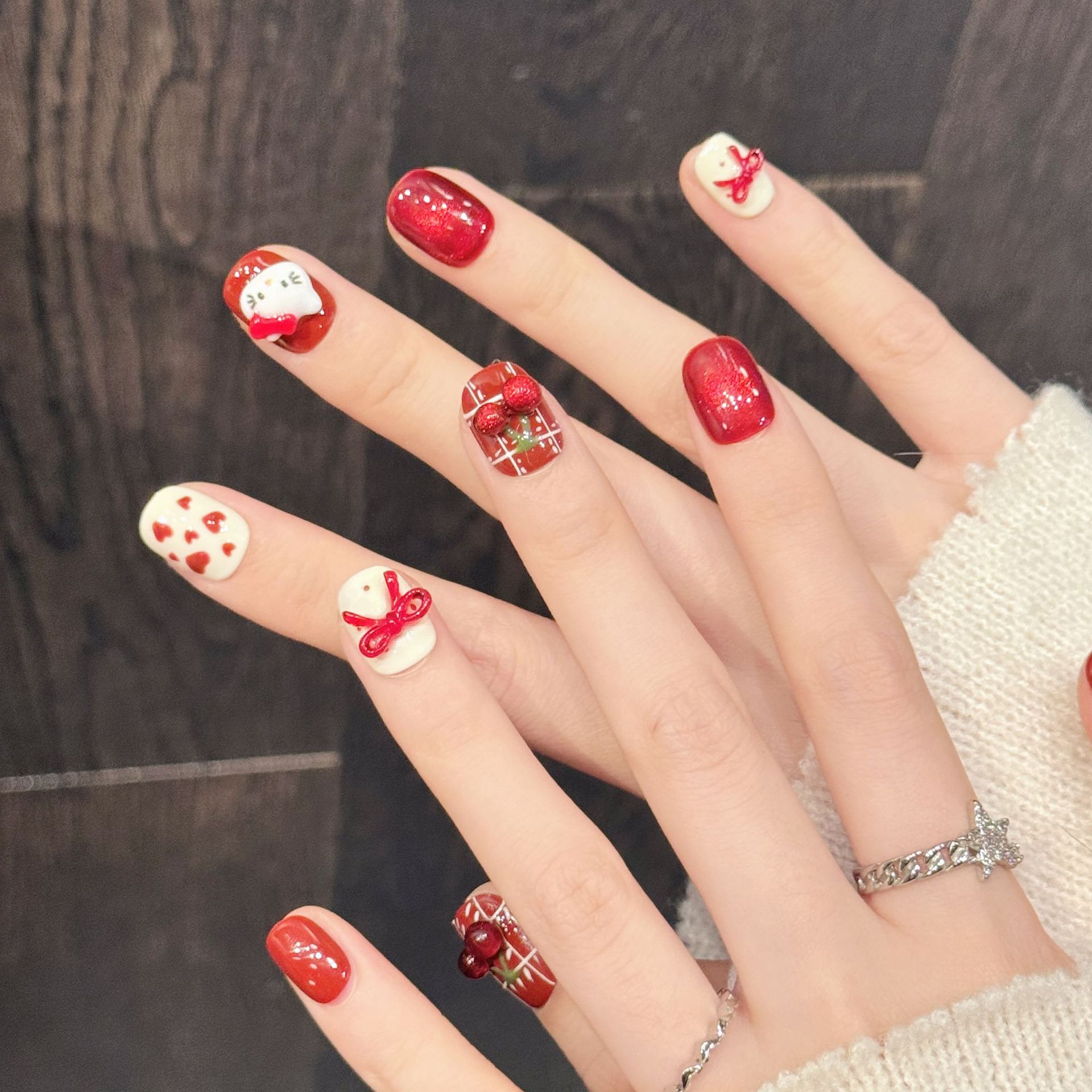 10 Stück handgemachte Nagelkun – Resin Art And Design Bewertung und Preis