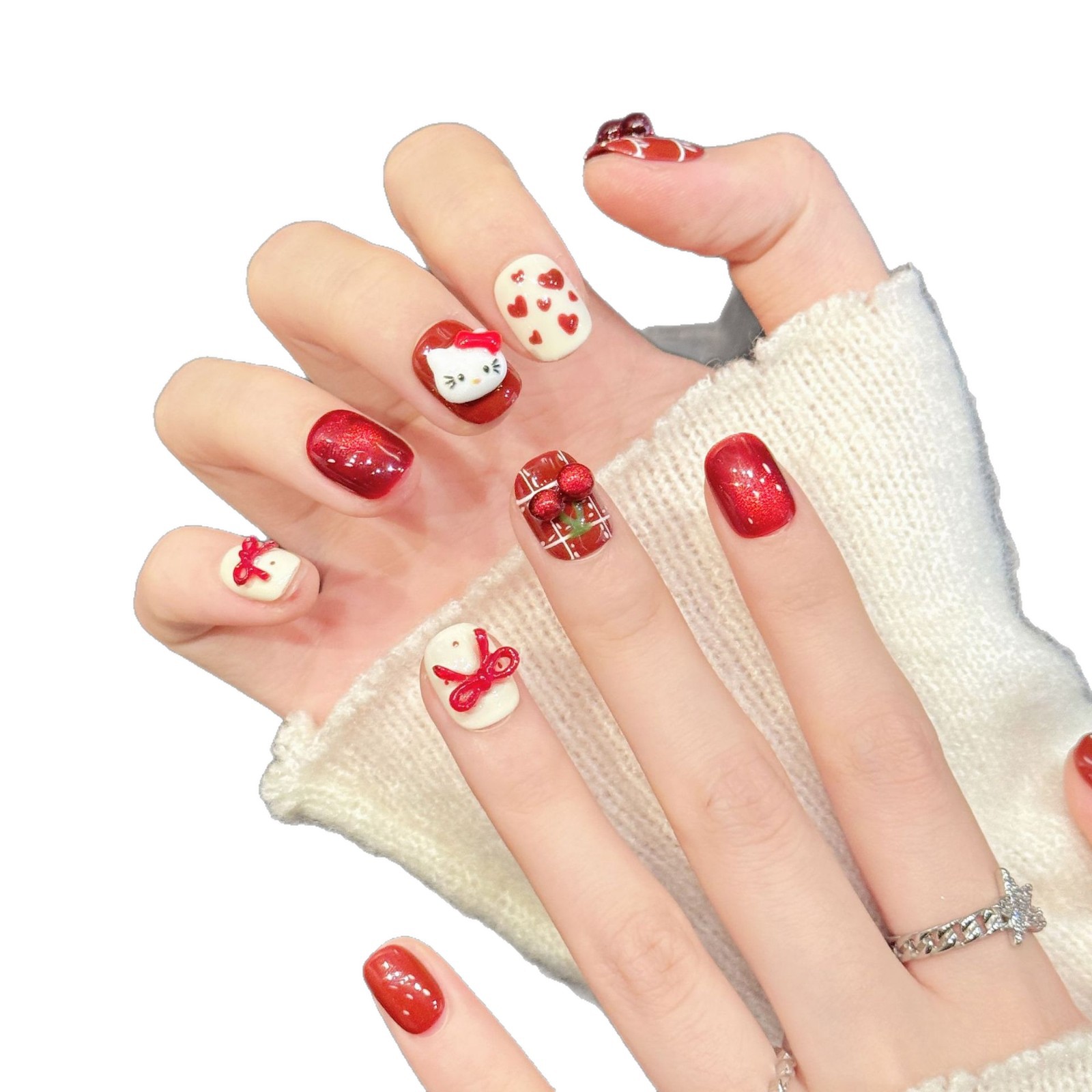 10 Stück handgemachte Nagelkun – Resin Art And Design Bewertung und Preis