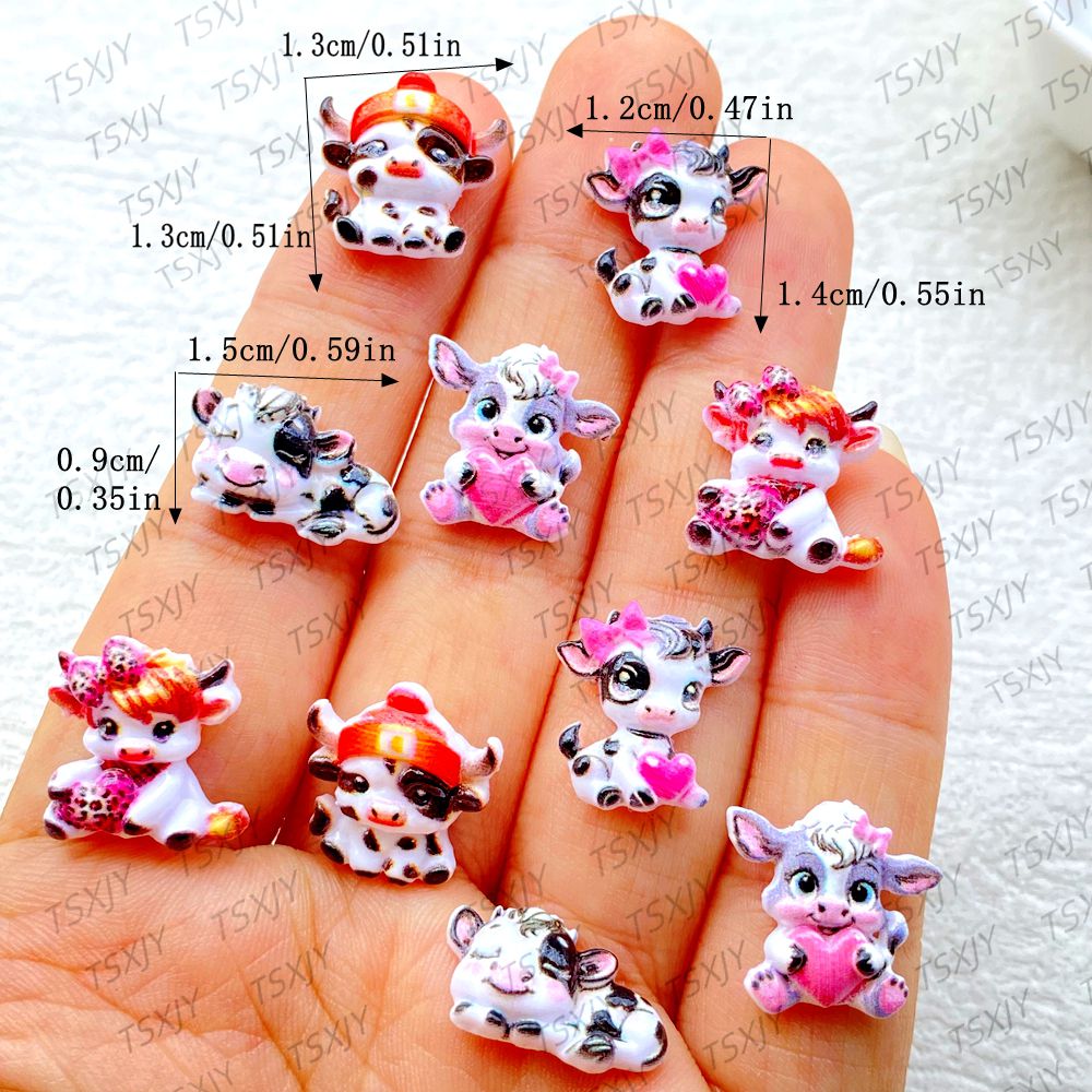 50 Stück niedliche Mini-Cartoo – Resin Art And Design Bewertung und Preis