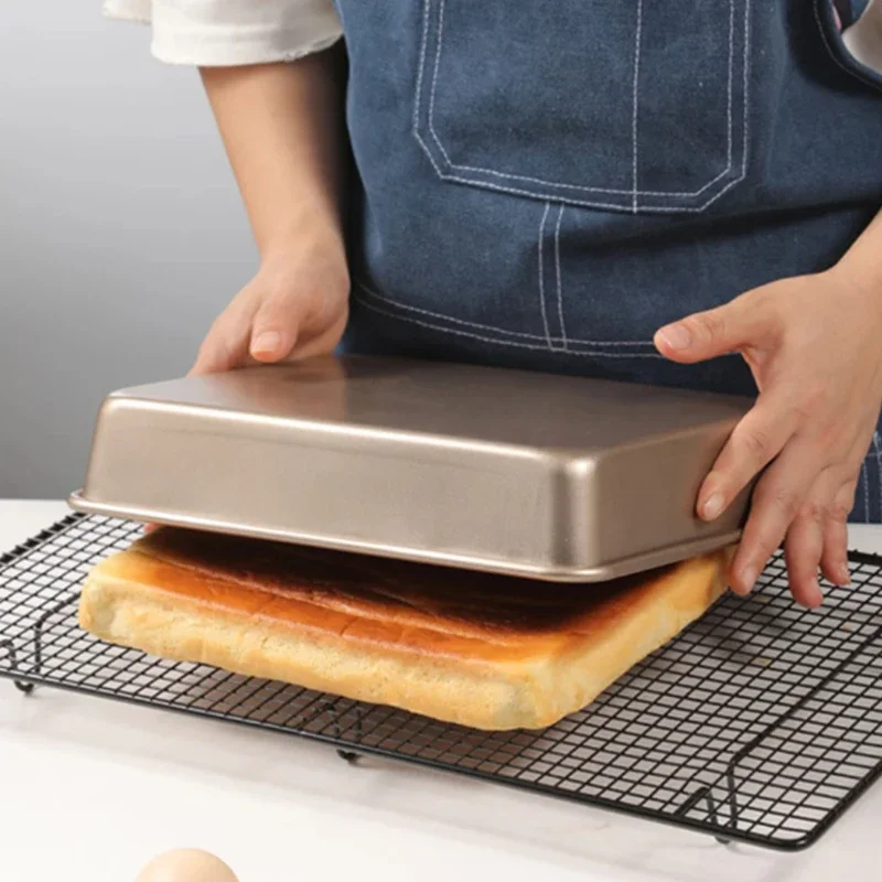 Rechteck Carbon Stahl Kuchen B – Tray Mold Rectangle Bewertung und Preis