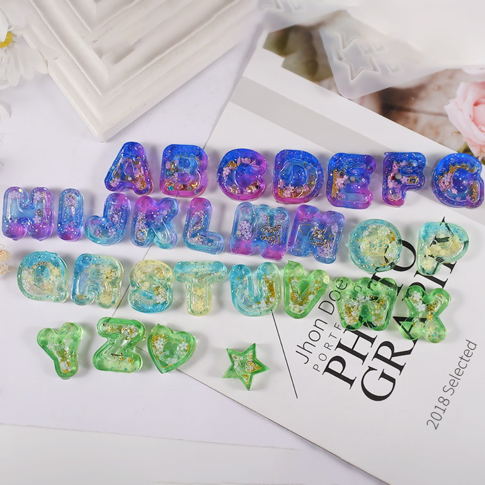 DIY Kunstharz-Eiscreme-Buchsta – Resin Art Letter Keychain Bewertung und Preis