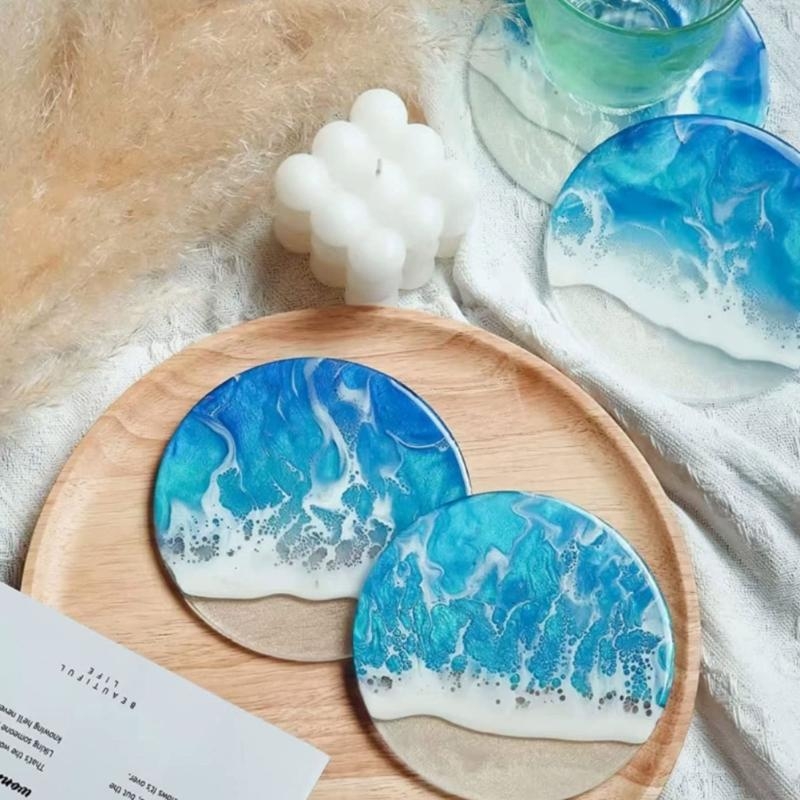 F92D Harz-Untersetzer-Form, ru – Resin Art Coasters Bewertung und Preis