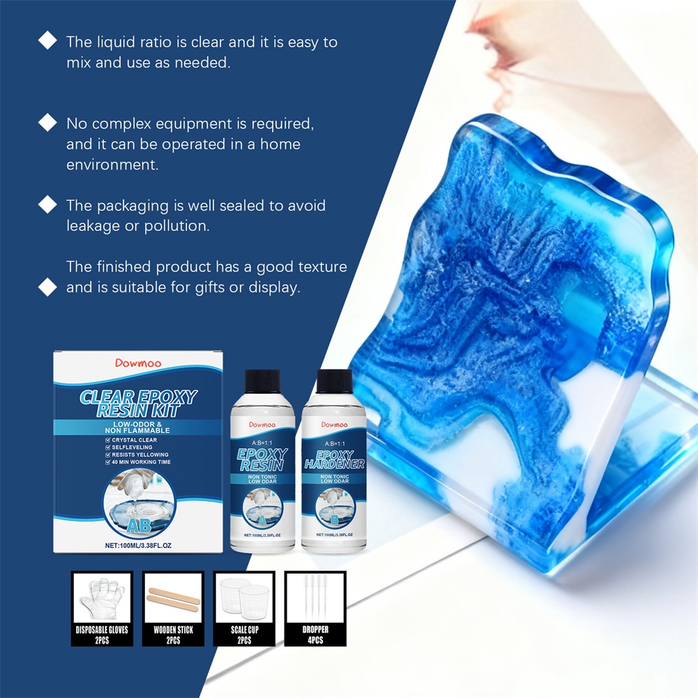 DIY Kristallklares Epoxidharz  – Resin Art Ratio Bewertung und Preis