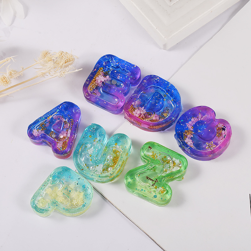 DIY Harz Kunst Eis Brief Silik – Resin Art Letter Keychain Bewertung und Preis
