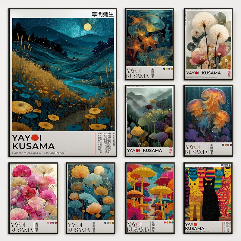 Yayoi Kusama Ozean-Quallen-Tie – Resin Art Ocean Bewertung und Preis